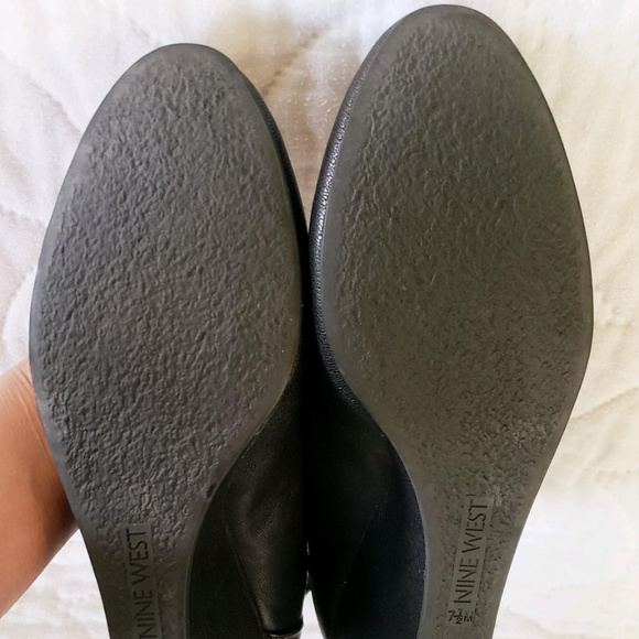 Nine West ankle strap wedge heels - Picture 5 of 8